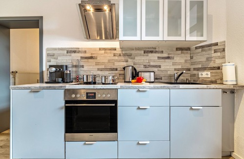 Linden-Sud Apartamento | Apartamento vacacional 'Renovated Dream Place in Linden' con terraza compartida y Wi-Fi