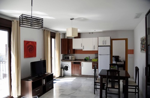 Cruz Roja-Capuchinos Apartamento | Apartamento de vacaciones Sevilla para 1 - 4 personas con 1 dormitorio - Apartamento en casa unifami