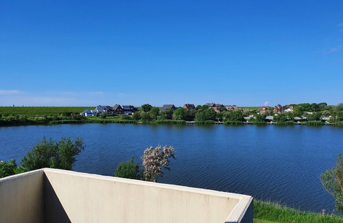 Norderhafen Apartamento | Apartamento 'Watt'n Utsicht' con vistas al mar, balcón y Wi-Fi