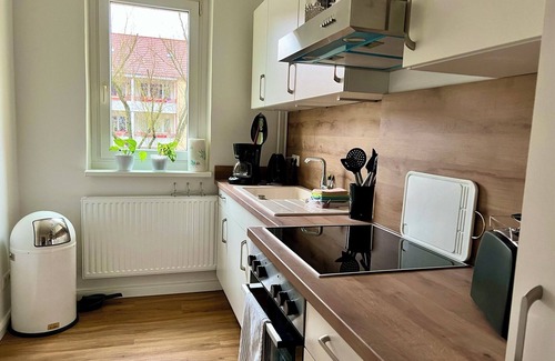 Waldstadt I Apartamento | Apartamento vacacional "Waldstadt" con balcón y Wi-Fi