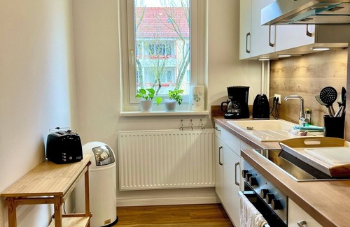 Waldstadt I Apartamento | Apartamento vacacional "Waldstadt" con balcón y Wi-Fi