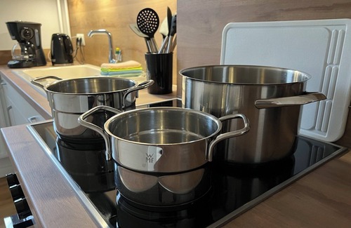 Waldstadt I Apartamento | Apartamento vacacional "Waldstadt" con balcón y Wi-Fi