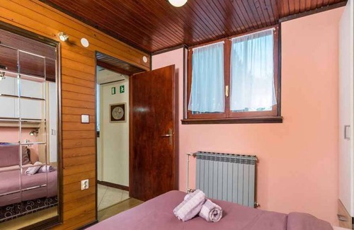 Volosko Apartamento | Apartamento vacacional con una gran terraza y aire acondicionado