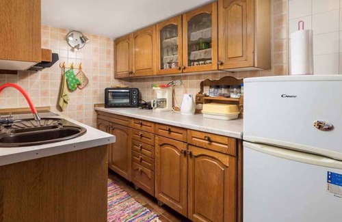 Volosko Apartamento | Apartamento vacacional con una gran terraza y aire acondicionado