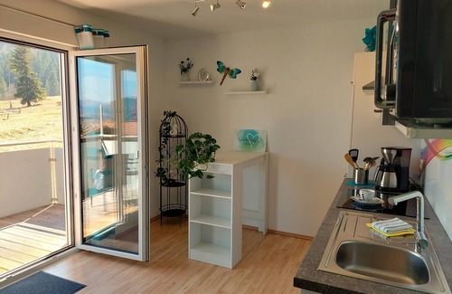 Vils Apartamento | Apartamento vacacional "Zugspitze" con vistas a la montaña, Wi-Fi y balcón