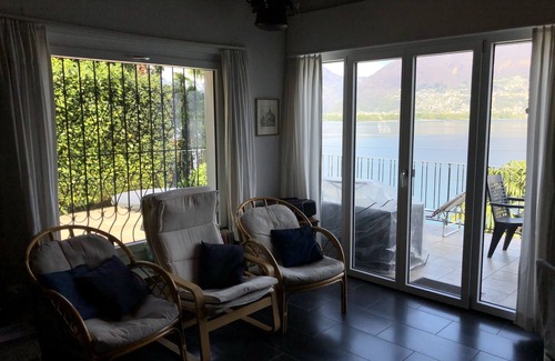Piazzogna Casa | Casa Media - panorama soñado en el lago Maggiore