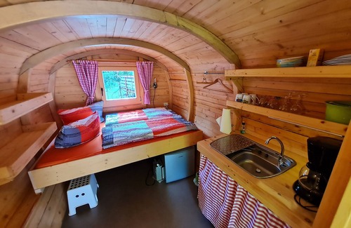 Urnshausen Cabina | Holiday cabin right on the lake