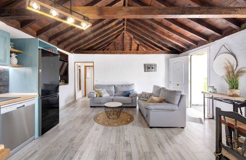 Santa Cruz de la Palma Casa | Casa de vacaciones 'Nando' con vistas al mar, terraza privada y Wi-Fi