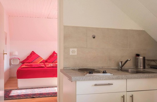 Kreuzlingen Apartamento | Piso de vacaciones "Zimmer mit Kochnische Kletterrose" Cerca del centro de la ciudad vieja