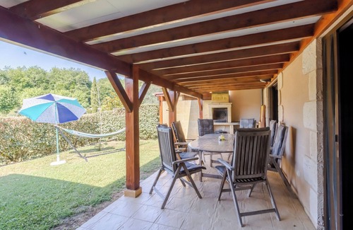 Castelnaud-la-Chapelle Casa | Casa de vacaciones 'Liz' con piscina compartida, Wi-Fi y aire acondicionado