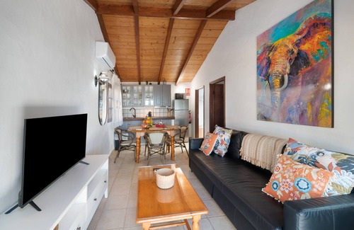 Los Llanos de Aridane Chalet De Esquí | Casa de vacaciones 'El Perenquén' con vistas a la montaña, Wi-Fi y aire acondicionado