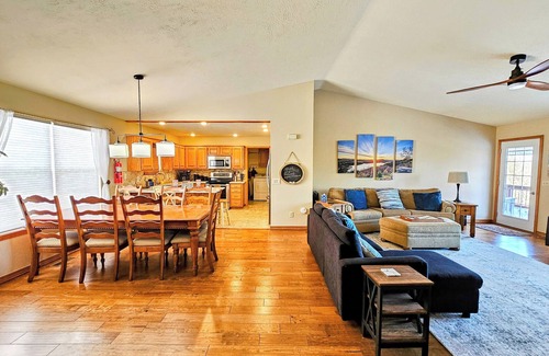 Holiday Island Casa | Holiday Haven On The Island! Sleeps 12! Fire pit! 6-Seater Golf Cart option!
