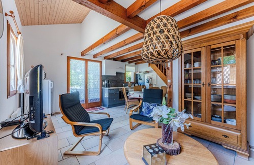Saint-Julien-en-Born Casa | Casa de vacaciones 'Maison Océlandes' con piscina compartida, terraza privada y Wi-Fi