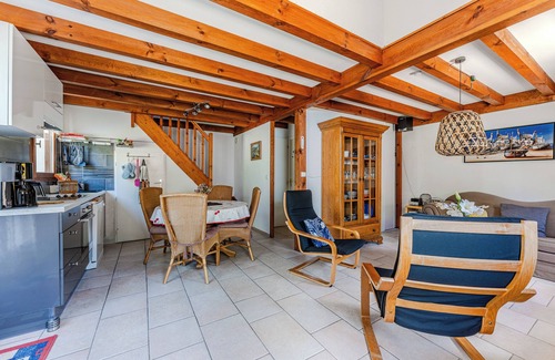 Saint-Julien-en-Born Casa | Casa de vacaciones 'Maison Océlandes' con piscina compartida, terraza privada y Wi-Fi
