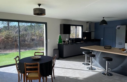 Saint-Michel-Escalus Casa | Holiday house with swimming pool near the ocean