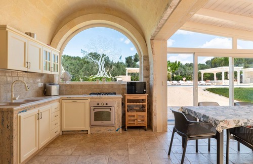 Francavilla Fontana Casa | Casa de vacaciones 'Buontempo' con piscina privada, Wi-Fi y aire acondicionado