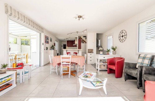 Pornic Casa | Casa de vacaciones '19 - Havre De Paix' con terraza privada, jardín privado y Wi-Fi