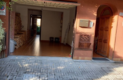 Alesso Casa | Casa de vacaciones 'Alle Porte Del Palar' con vistas a la montaña y balcón