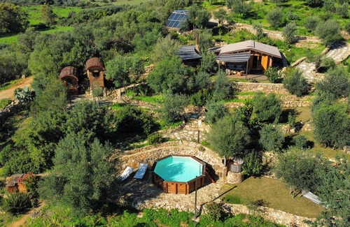 Castiadas Casa | Casa de vacaciones 'Bioloco' con vistas al mar, piscina privada y Wi-Fi
