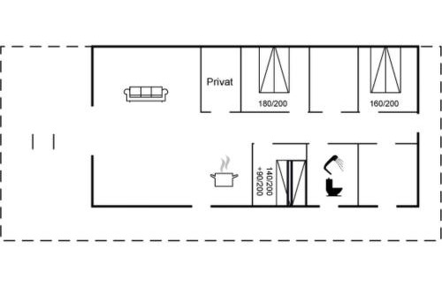 Knebel Casa | Holiday Home Bondi - 75m from the sea by Interhome