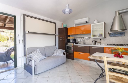 Arbatax Casa | Casa de vacaciones "Cara House Vista Mare" con vistas al mar, terraza privada y aire acondicionado