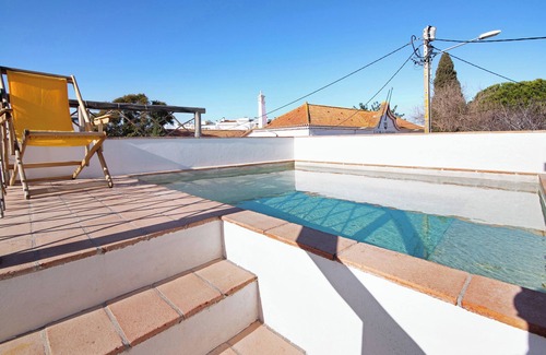 Santa Luzia Casa | Casa de vacaciones 'Casa Dos Avos' con piscina privada, Wi-Fi y aire acondicionado