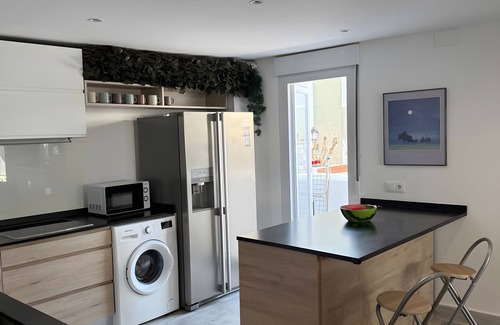 Punta Umbria Casa | Casa de vacaciones 'Casa Alhamar' con piscina privada, Wi-Fi y aire acondicionado