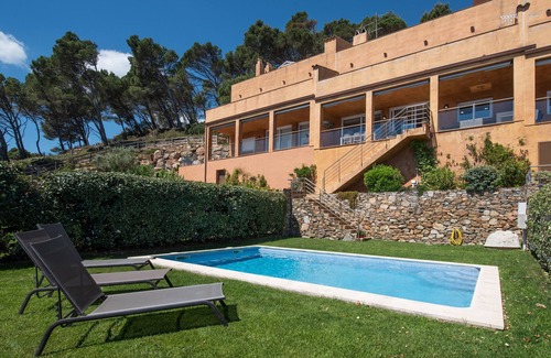Aiguablava Casa | Casa de vacaciones 'Casa Marbello - Begur' con vistas al mar, piscina, terraza y Wi-Fi