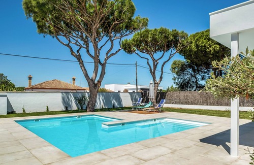 Conil de la Frontera Casa | Casa de vacaciones "Casa Robert" con piscina, jardín y Wi-Fi