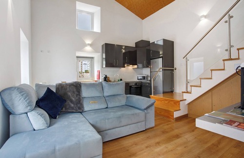 Nossa Senhora das Misericordias Casa | Casa de vacaciones 'Castelos Azul' con jardín privado, Wi-Fi y aire acondicionado