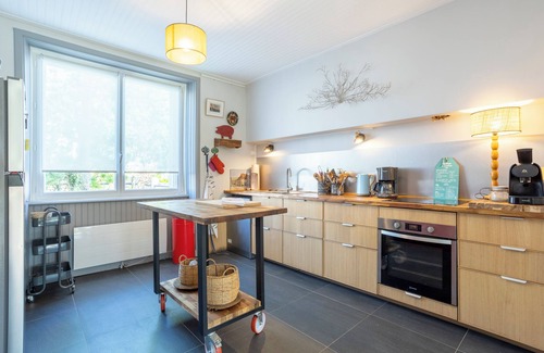 Penmarch Casa | Casa de vacaciones 'Cozy Breizh -4 Ch 8 Pers- 1km Plage' con terraza privada, jardín privado y Wi-Fi