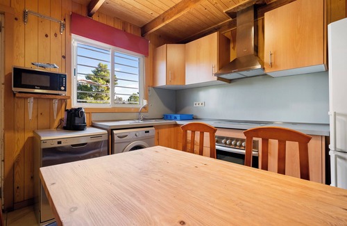 El Ligallo del Ganguil Casa | Casa de vacaciones "Delta" con piscina compartida, jardín y Wi-Fi