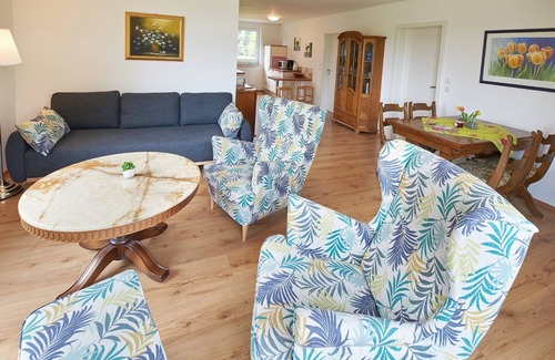 Borgstedt Casa | Casa de vacaciones 'Ferienhaus Eiderblick' con terraza privada, jardín privado y Wi-Fi