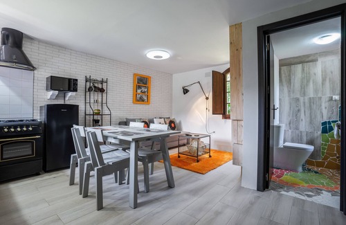 Soto de Cangas Casa | Casa de vacaciones 'El Floreu De Remis' con terraza privada, jardín privado y Wi-Fi
