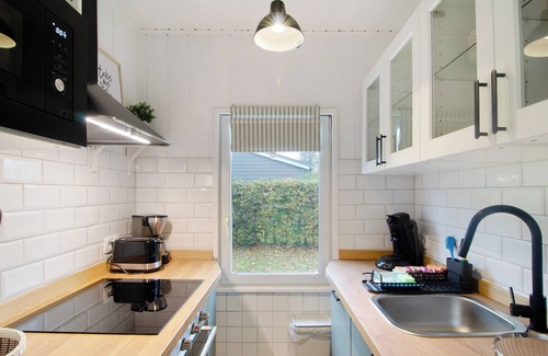 Sudbrookmerland Casa | Casa de vacaciones 'Ferienhaus Grosses Meer' con terraza privada, jardín privado y Wi-Fi
