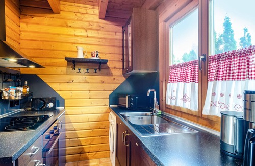 Leibertingen Casa | Casa de vacaciones 'Ferienblockhaus Glocker - Hof' con terraza, jardín y Wi-Fi