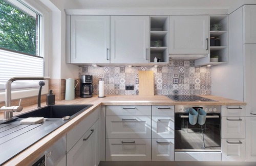 Wischhafen Casa | Casa de vacaciones 'Ferienhaus Anna Elbe' con terraza privada, jardín privado y Wi-Fi