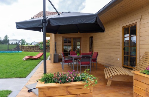 Hettingen Casa | Casa de vacaciones 'Ferienhaus Traum Teufel' con terraza compartida, jardín compartido y Wi-Fi