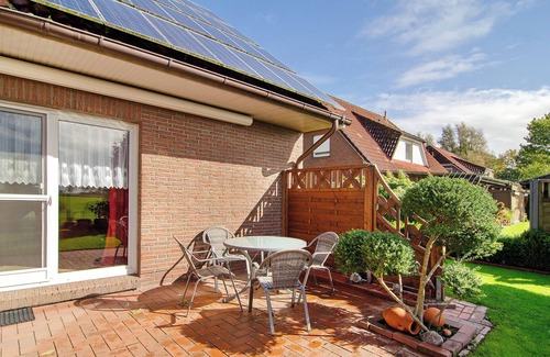Berdum Casa | Casa de vacaciones 'Ferienhaus Berdum' con terraza privada, jardín privado y Wi-Fi