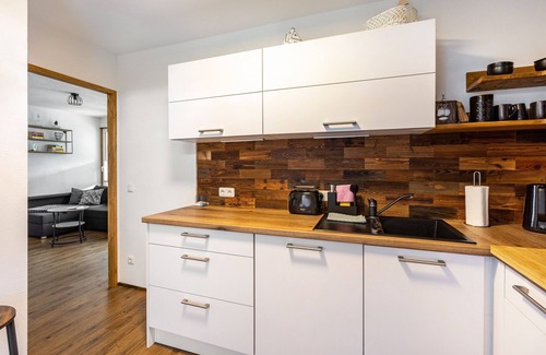 Kelbra Casa | Casa de vacaciones 'Ferienhaus Stauseeblick' con vistas al lago, terraza privada y Wi-Fi