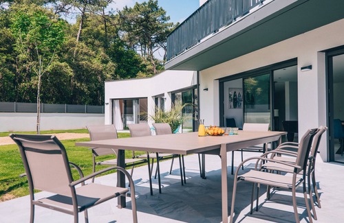 La Tranche-sur-Mer Casa | Casa de vacaciones 'Villa Des Dunes' con terraza privada, Wi-Fi y aire acondicionado