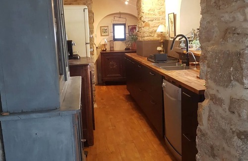 Limogne-en-Quercy Casa | Casa de vacaciones 'Le Tonnelier' con piscina privada, terraza compartida y Wi-Fi