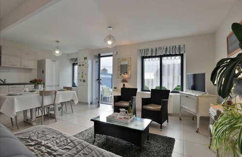 Morieux Casa | Casa de vacaciones 'Gite 1 L Logis Des Grenouilles' con terraza privada y Wi-Fi
