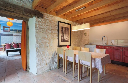 Prat Casa | Casa de vacaciones 'Gite La Grange 6 Personnes' con piscina compartida, terraza privada y Wi-Fi