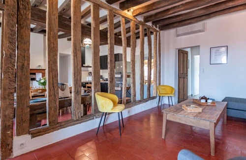 Venteuil Casa | Casa de vacaciones 'Gîte La Voisine' con terraza privada, Wi-Fi y aire acondicionado