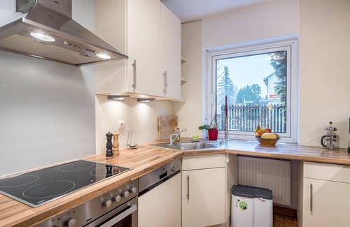 Bogenhausen Casa | Casa de vacaciones "Haus Rose Muc City" con balcón y Wi-Fi
