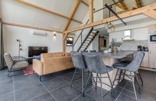 Baarle-Nassau Casa | Casa Vacacional en Países Bajos Vista Estanque