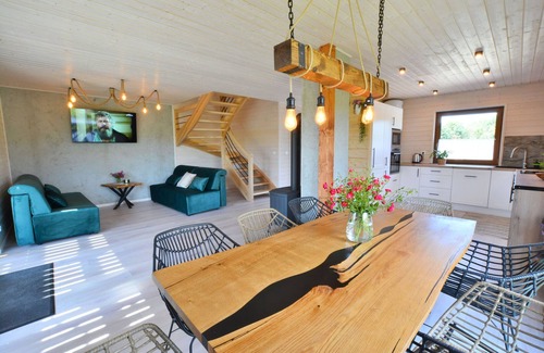 Malechowo Casa | Casa Vacacional en Polonia con Sauna & Naturaleza
