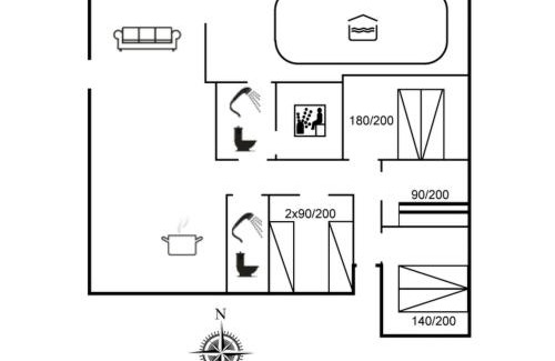 Lodbjerg Hede Casa | Holiday Home Jerrit - 1-4km from the sea by Interhome