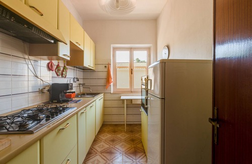 Capo Mannu Casa | Casa de vacaciones 'Korakodes' cerca del mar con jardín